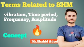 Terms Related to SHMSimple Harmonic MotionShahid Adeel [upl. by Annenn]