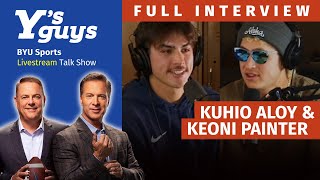 BYU Baseball’s Kuhio Aloy and Keoni Painter Talk Big12 Baseball and Growing Up Together on Maui [upl. by Reddin853]