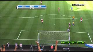 Brazil 3 1 Denmark hoofootcom HD highlights amp goals 26052012 [upl. by Neirrad]