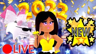 🔴LIVE ROYALE HIGH NEW YEARS RAT INVASION BAGS QUEST amp SEASHELL [upl. by Carhart]