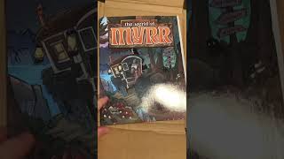 Unboxing my World of Myrr book from cawoodpublishing  ttrpg dnd worldofmyrr [upl. by Eignat888]