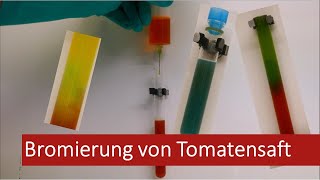 Bromierung von Tomatensaft 5 Gym [upl. by Aharon]