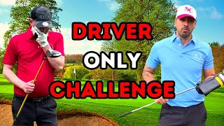 DRIVER ONLY CHALLENGE I FLUSH CITY GOLF [upl. by Nyleahcim]