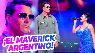 ¡Nuestro Maverick argentino Hernán Drago fue Tom Cruise al sonar hit de Top Gun [upl. by Enened]