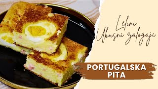 Portugalska pita  Lelini ukusni zalogaji [upl. by Eetnahs]