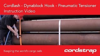 Cordstrap  10 Cordlash  Dynablock Hook  Pneumatic Tensioner [upl. by Yevre779]