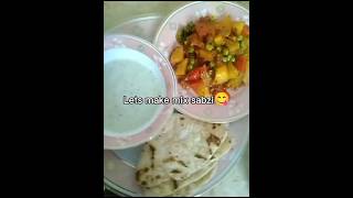 Delicious easiest mix sabzi recipe😋 [upl. by Nahraf857]