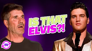 Top 3 BEST Elvis Impersonators [upl. by Ahsoyek]