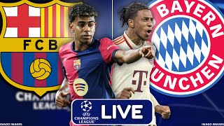 🔴 FC Barcelona  FC Bayern München  Champions League 3 Spieltag  Watchparty [upl. by Nerfe]