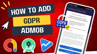 GDPR Message in Android Studio  Admob GDPR Consent Message [upl. by Assilaj172]