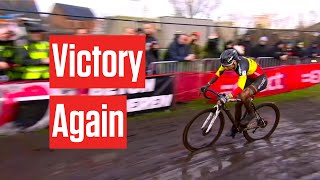 Sanne Cant Conquers Azencross Loenhout [upl. by Aihsemat767]