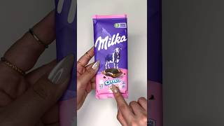 Satisfying asmr  Milka chocolate [upl. by Accebar911]