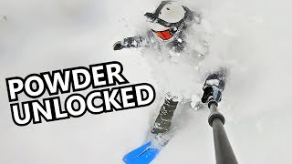 Powder Zone Unlocked  Snowboarding Vlog [upl. by Eradis]