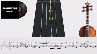 His Theme  Violín 🎻 Play Along  TUTORIAL  TABLATURA [upl. by Norud]