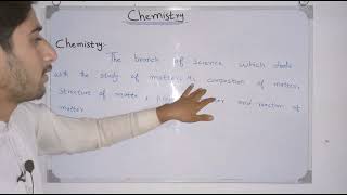 What is Chemistry What is Chemistry and matter definition and state poshto and English [upl. by Siuqram]