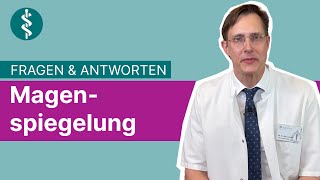 Magenspiegelung Fragen und Antworten  Asklepios [upl. by Natsud]