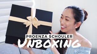 Unboxing Proenza Schouler Bag amp Whats In My Bag  LookMazing [upl. by Eylrahc872]