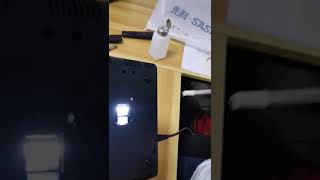 How to clean ELEPHAS W13 projector screen [upl. by Kathe]