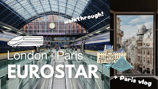 Getting the Eurostar from London to Paris [upl. by Narah921]