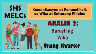 Aralin 2 Barayti ng Wika SHS Grade 11 MELCs Part 2 [upl. by Arand]