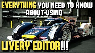 EVERYTHING you need to know about LIVERY EDITOR on GT SPORT [upl. by Marcia876]