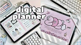 2024 amp Undated Digital Planner  stickers  cute templates tour guide amp tutorials iPad GoodNotes [upl. by Orag874]