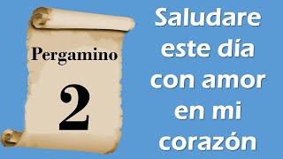 PERGAMINO 2 📜 El Vendedor Mas Grande Del Mundo de Og Mandino [upl. by Pacifa]