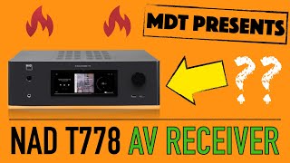 NAD T778  My Thoughts on this Innovative AV Receiver  Answering Your Questions not a review [upl. by Aniaz]