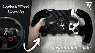 How to Install a F1 Wheel Mod to Logitech G29G920G923  Installation Guide [upl. by Haines483]