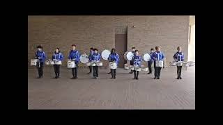 Dowdell MS Drumline 2024 School Board Performance  Juggernaut [upl. by Chavaree]