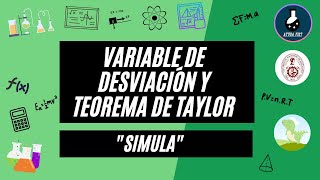 VARIABLE de DESVIACIÓN y TEOREMA de TAYLOR LINEALIZACIÓN [upl. by Velasco]