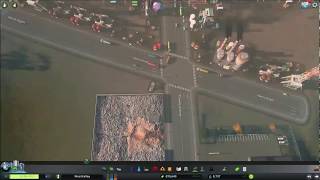 Earthquake destroys our new Oil Pump Cities Skylines Lets Play 4  Marcel Kary [upl. by Llewen428]