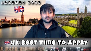 Best Time Apply for UK Studies  January 2025 Intake Time to Apply  uklife ukvlog ukstudyvisa [upl. by Atteram]