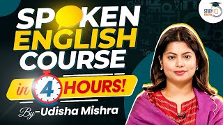 Spoken English Course in 4 Hours by Udisha Mishra ma’am  English Classes for Beginners [upl. by Jaylene]