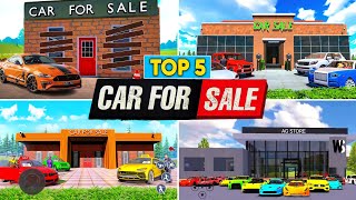 TOP 5 CAR FOR SALE GAMES FOR ANDROID amp IOSCAR FOR SALE SIMULATOR 2023 ANDROID DOWNLOADCAR FOR SALE [upl. by Barabas]