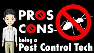 Pro and Cons of being a Pest Control TechnicianExterminator 2023 [upl. by Hamforrd]