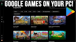 Run Google Play Store Games on Your Windows PC [upl. by Nosyarg]