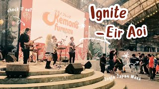 LIVE STAGE Eir AoiIGNITE 藍井エイル Sword Art Online OP at Jogja Japan Week [upl. by Tteragram]