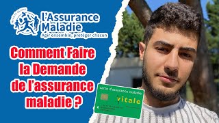 Assurance Maladie  Comment faire la demande pour un étudiant étranger en France [upl. by Engelhart]