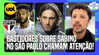 SÃO PAULO DIRETORIA NO CONTROLE DE ZUBELDÍA HERNAN REVELA BASTIDORES COM SABINO [upl. by Ahselef]