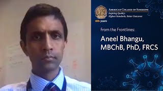 An interview with Aneel Bhangu MBChB PhD FRCS [upl. by Ahtibat125]