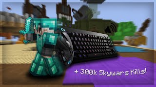 GETTING 300K KILLS IN SKYWARS  KEYBOARD AND MOUSE SOUNDS [upl. by Hyps335]