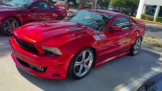 Rare 2013 Saleen 302 Ford Mustang 016 at Saleen Headquarters in Corona California September 2020 13 [upl. by Delfine]