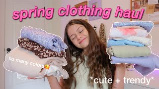 HUGE springsummer try on haul 2021 [upl. by Haland]