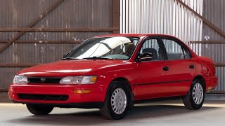 1994 Toyota Corolla DX Tour amp Review of it [upl. by Ardene950]