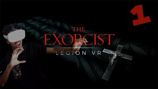 I CRAPPED MY PANTS The Exorcist VR pt1 [upl. by Ottillia]