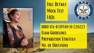 DRDO CEPTAM 10 exam guidlines  Tier 1 Doubt  Exam Strategy  Mock Test  DRDO CBE practice [upl. by Jansson]