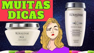 UMA VERDADE SOBRE A LINHA DENSIFIQUE KERASTASE [upl. by Atsirtal]