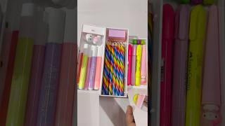 Amazing jumbo password box filling with pen  pencil stationery schoolsupplies asmr backtoschool [upl. by Ajan709]