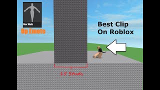 The Best Emote Clip On Roblox 15 studs [upl. by Anastasia4]